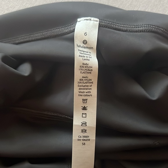 Lululemon High Rise Leggings - Picture 3 of 4